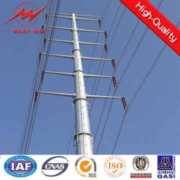 45FT Ngcp Galvanized Electric Steel Pole